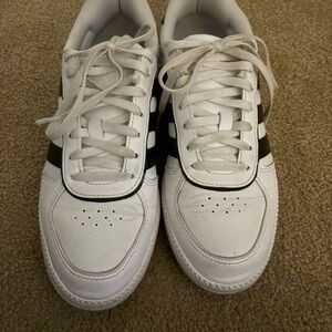 adidas White and Black Athletic Shoes